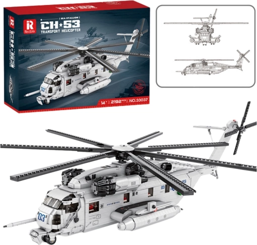 Bausatz Transporthubschrauber CH-53 – 2192 Teile
