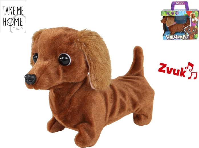 Plüsch-Dackel Take Me Home – interaktives Spielzeug für Kinder