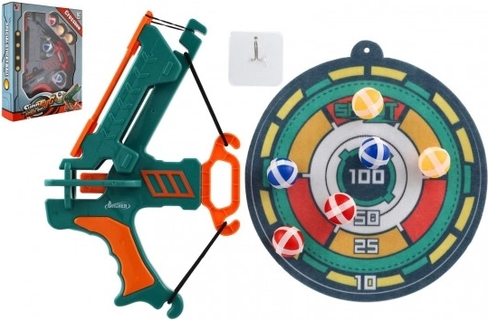 Kinderbogen mit Klettbällen und Zielscheibe 33 cm