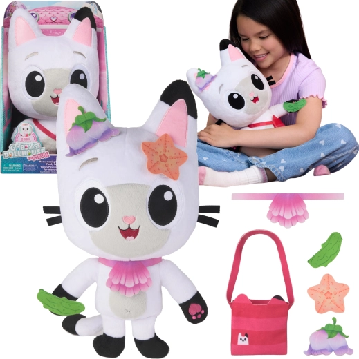 Interaktives Plüschkätzchen Pandy Paws 30 cm – GABBY'S DOLLHOUSE