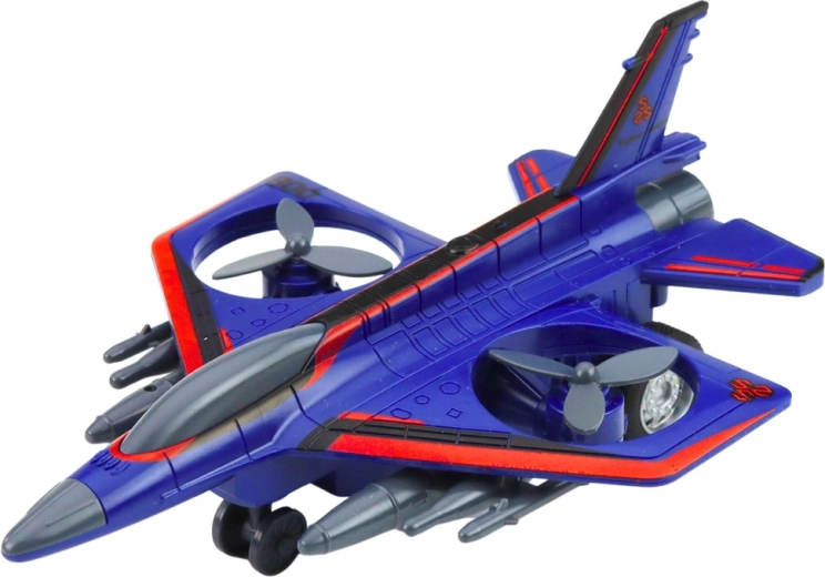 Rotierende Propeller für authentische Action