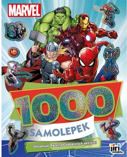 Marvel 1000 Sticker mit Aktivitäten