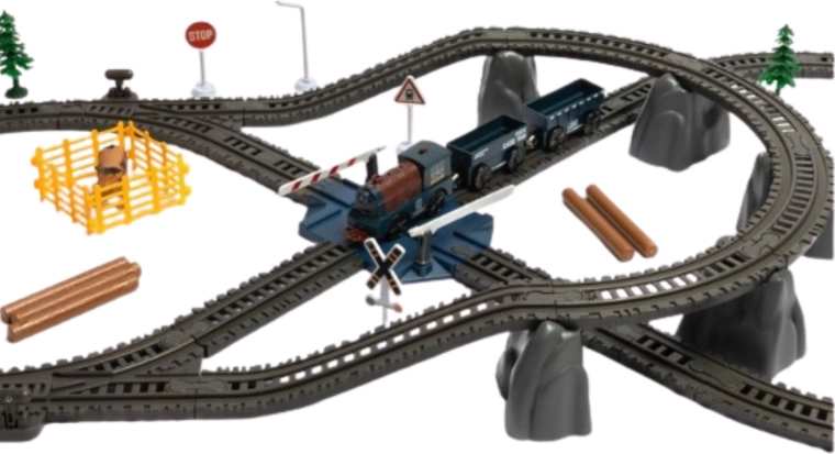 Umfangreiches Zubehör für kreatives Spiel