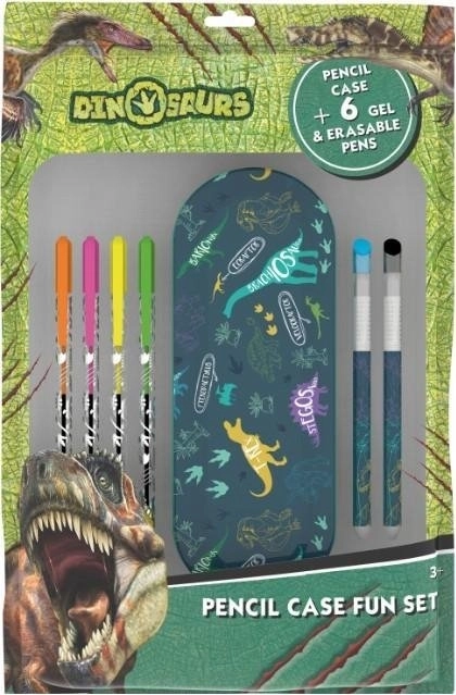 Dinosaurier Federmäppchen-Set