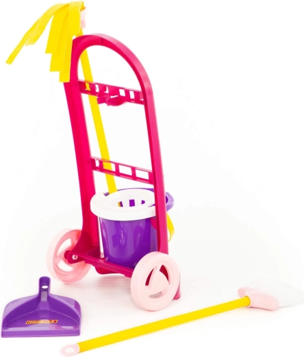 Komplettes Zubehör für Putz-Rollenspiele