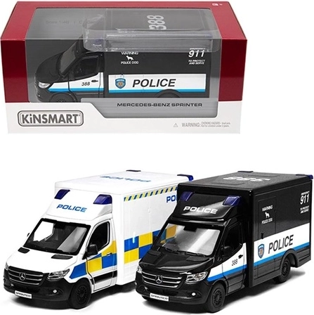 Modell eines Mercedes-Benz Sprinter Polizeitransporters
