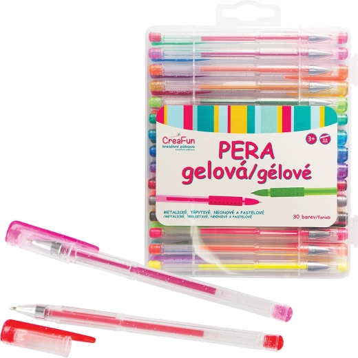 CreaFun Gelstifte – Set mit 30 Farben