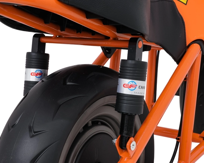 Doppelte hintere Stoßdämpfer mit Einstellung