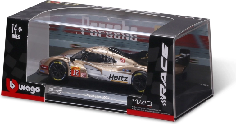 Vitrinen-Geschenkbox für sichere Präsentation