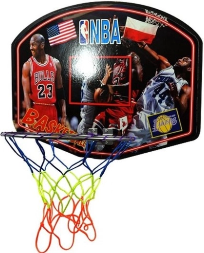 Basketballkorb für die Tür mit Brett