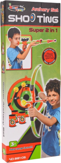 Kinder-Set 2-in-1 Bogen und Pistole mit Zubehör