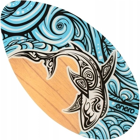 Nero Holz-Skimboard 93 cm