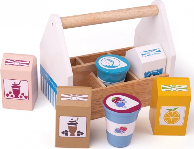 Bigjigs Toys Mixgetränke in tragbarer Box