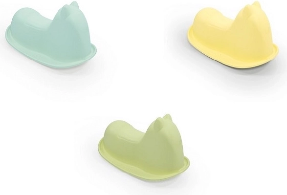 Dolu Kinder-Schaukelpferd/Schaukeltier (Mix aus 3 Farben)