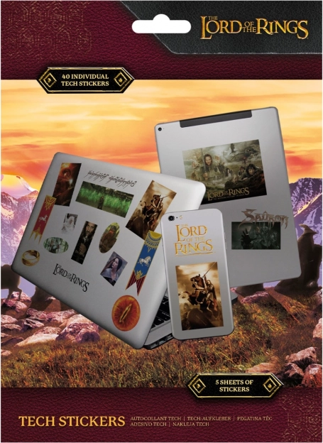 Technische Aufkleber Der Herr der Ringe