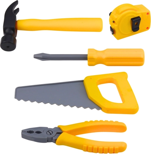 Umfangreiches Set mit 23 Teilen für das Handwerker-Rollenspiel