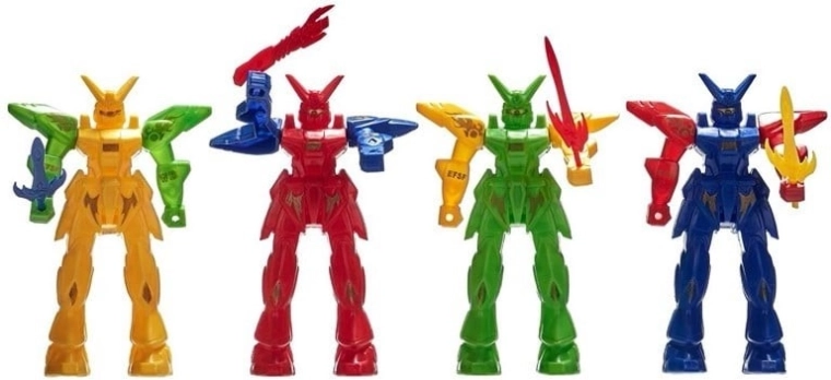 Vier Helden, vierfacher Spielspaß