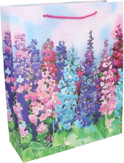 Glänzendes florales Design, das ins Auge fällt
