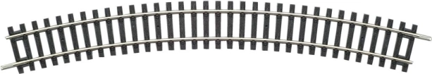 Bogengleis PIKO H0 R3, 30°, Radius 484 mm