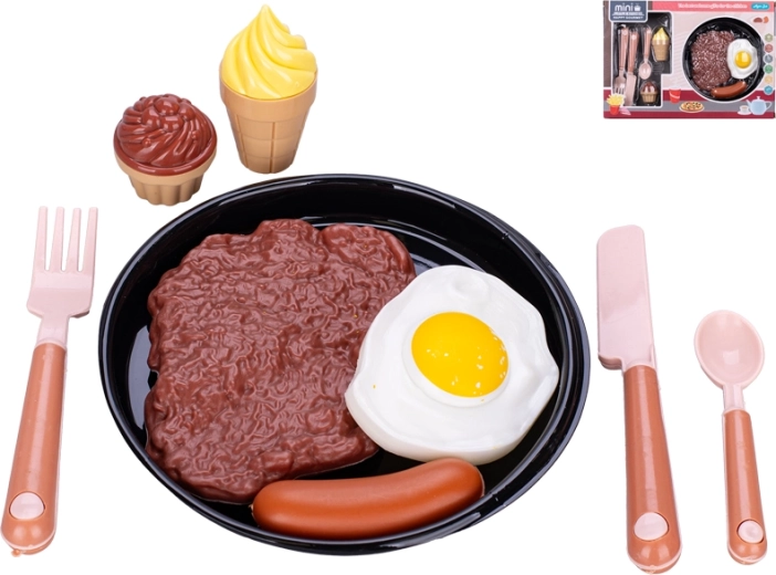 Kinderspeiseset mit Teller, 9-tlg.