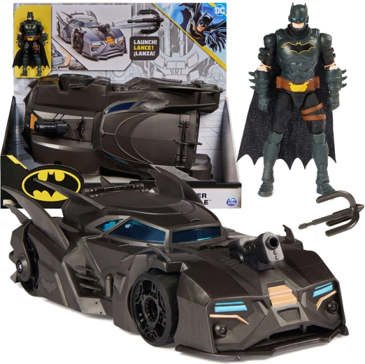 DC Comics Batman mit Figur und Batmobil