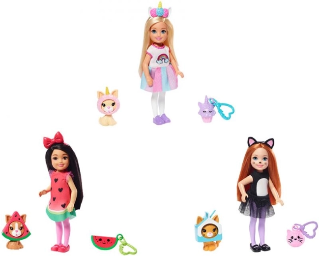 Barbie Chelsea Puppe im Kostüm