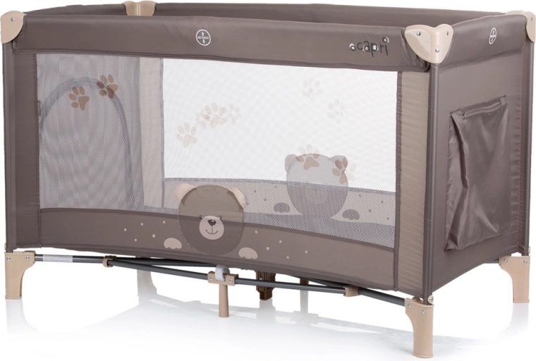 Reisebett Capri CHIPOLINO – Bär beige