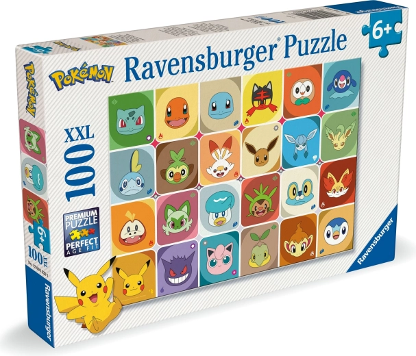 Pokémon-Puzzle mit 100 Teilen