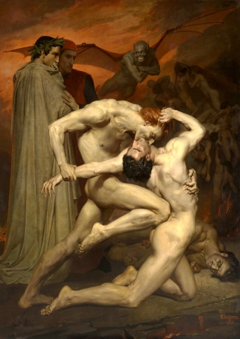 Puzzle Dante und Virgil 1000 Teile
