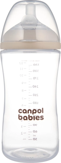 Canpol babies Anti-Kolik-Babyflasche Natural Shape 330 ml