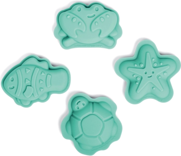 Bigjigs Toys Silikon-Sandformen in Tierform