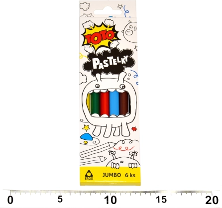 Jumbo Buntstifte ERGO dreikantig 6 stk