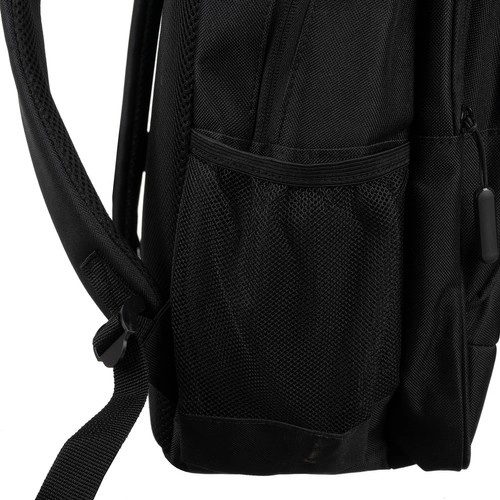 Seitliche Netztaschen und Reflexelement
