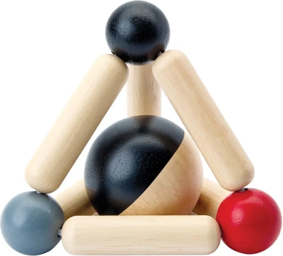Abnehmbarer Ball und sanftes Rasseln