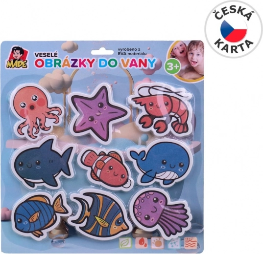 Badewannenspielzeug Meereswelt