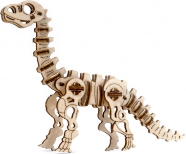 Holzpuzzle 3D Diplodocus, 50 Teile