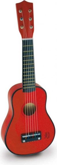 Vilac akustische Gitarre rot