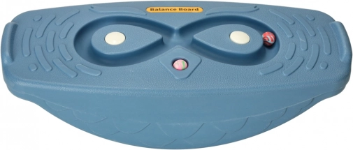 blaue Balancierplatte für Kinder mit Labyrinth und Kugeln