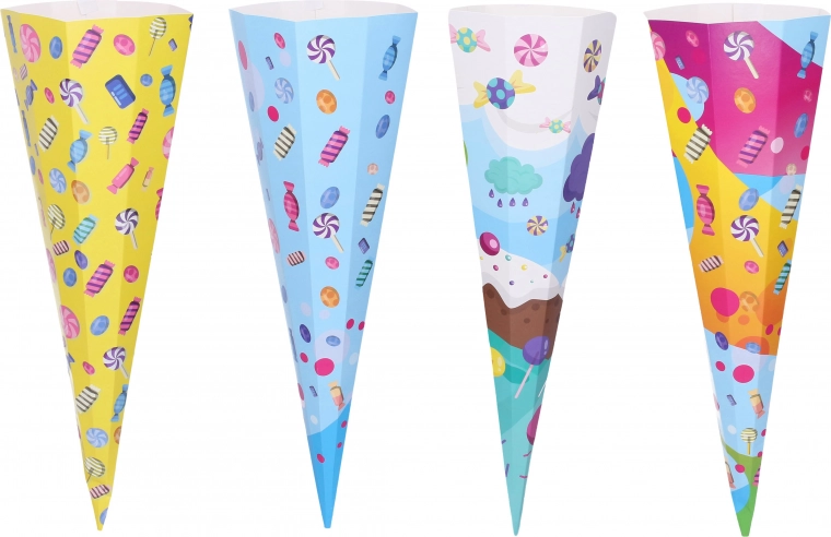 Schultüte für Süßigkeiten 50 cm