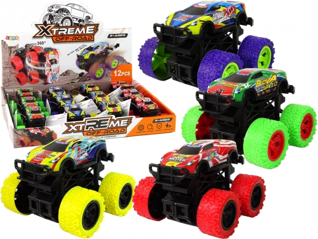 Geländewagen, Reibungsantrieb, große Räder