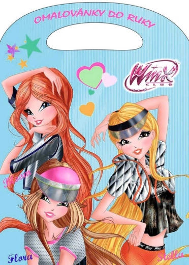 Malbuch zum Halten A4 Winx Club Fashion