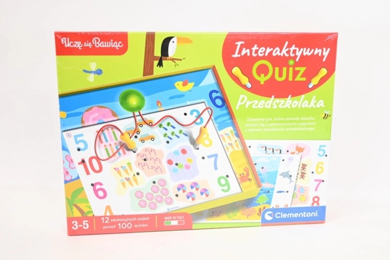 Interaktives Quiz für Vorschulkinder CLEMENTONI