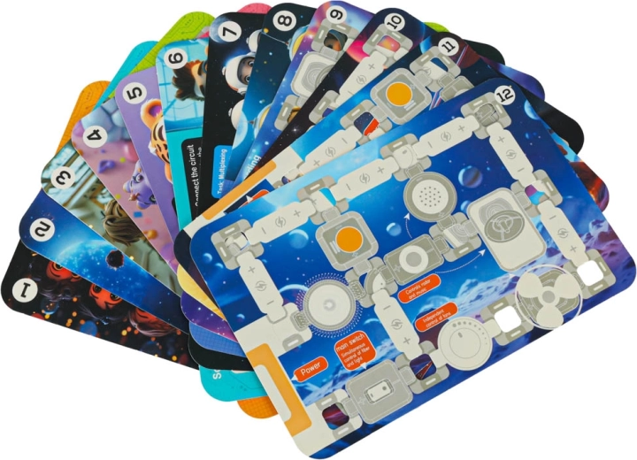 12 Aufgaben-Karten mit steigender Schwierigkeit