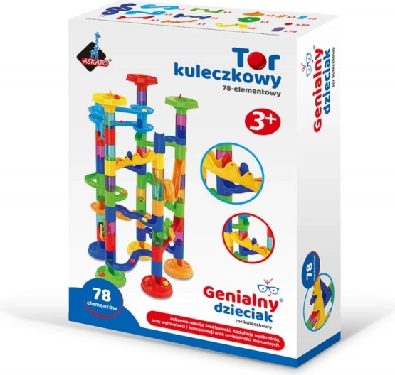 Murmelbahn-Set – 78 Teile