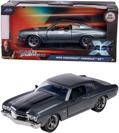 Automodell 1970 Chevrolet Chevelle SS aus dem Film Fast & Furious 1:24