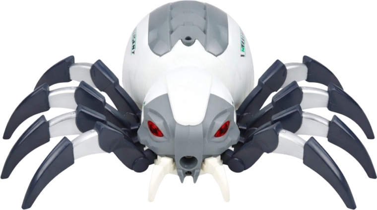 Realistische Bewegung mit acht gelenkigen Beinen