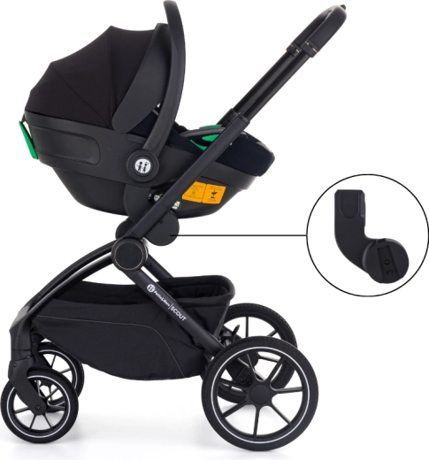 3-in-1 Reiseset inklusive Babyschale und Adapter