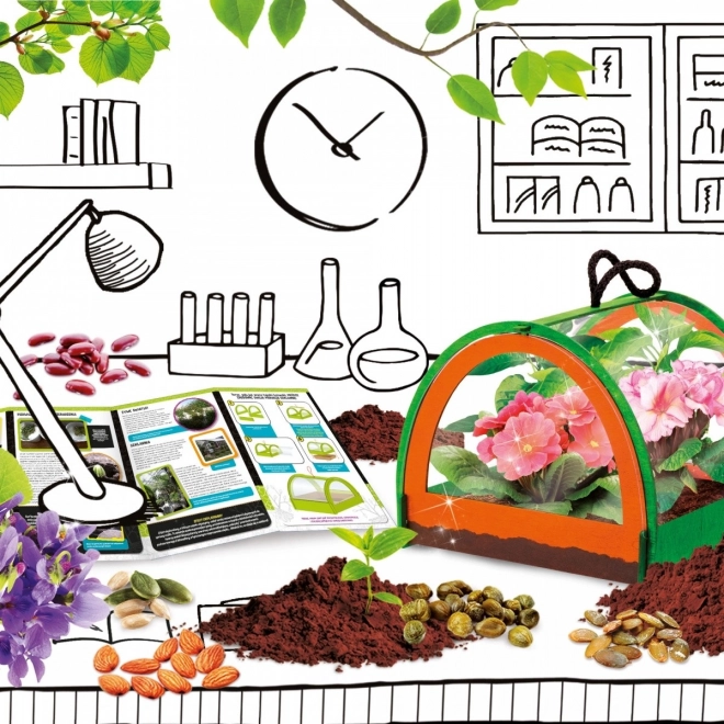 Bauen Sie Ihr eigenes Mini-Gewächshaus