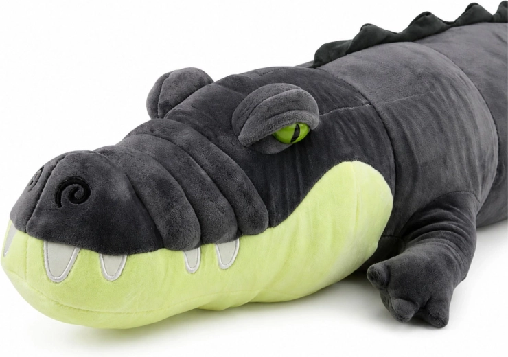 Realistische Details des Krokodils