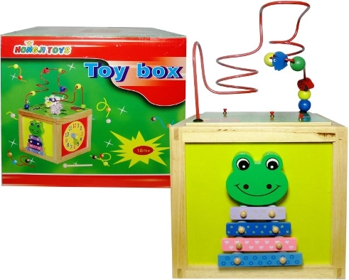 Hölzernes Lernlabyrinth für Kinder